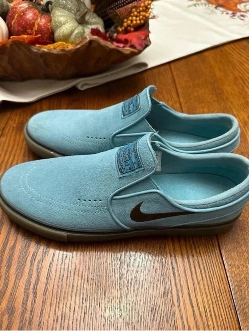 Nike SB Janoski+ Slip 'Denim Turquoise Gum' skate shoes